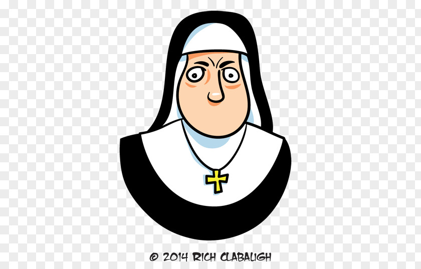 Nun Vow Religious Habit Cartoon Clip Art PNG