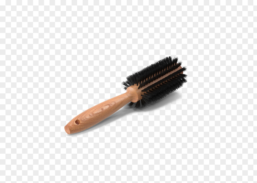 Round Hair Comb Brush Molecule PNG
