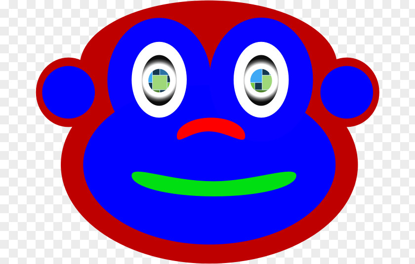 Smiley Curious George Monkey Cartoon Clip Art PNG