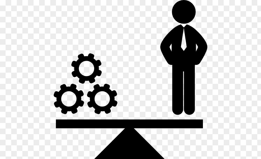 Symbol Businessperson Measuring Scales PNG