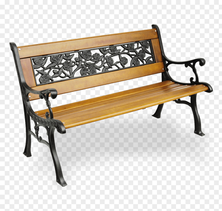 Furniture Bench Outdoor Wood Hardwood PNG