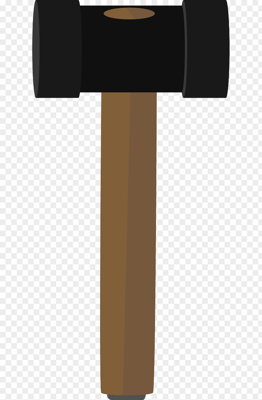 Round Hammer Sledgehammer Clip Art PNG