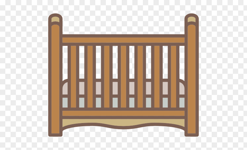 A Wooden Bed Infant Furniture PNG