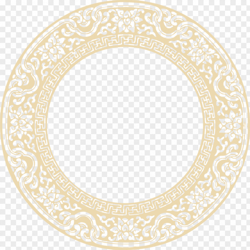 Chinese Classical Ring Patterns China Circle Motif PNG