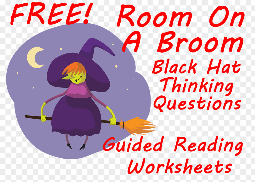 Guided Reading Questions Clip Art Illustration Broom Text Purple PNG