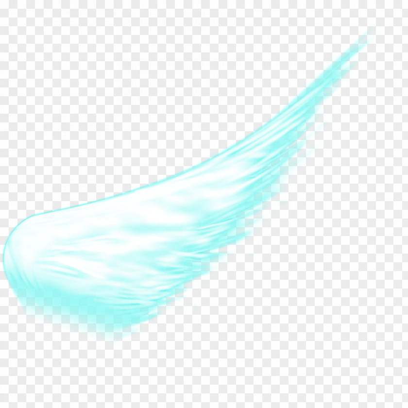 Light Blue Wings Turquoise Pattern PNG