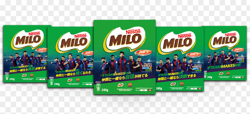 Milo NESTLE FC Barcelona Originality Receipt Manufacturing PNG