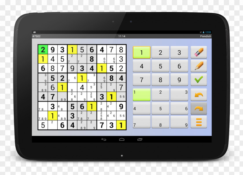 Android Sudoku 10'000 Plus 4ever Free PNG