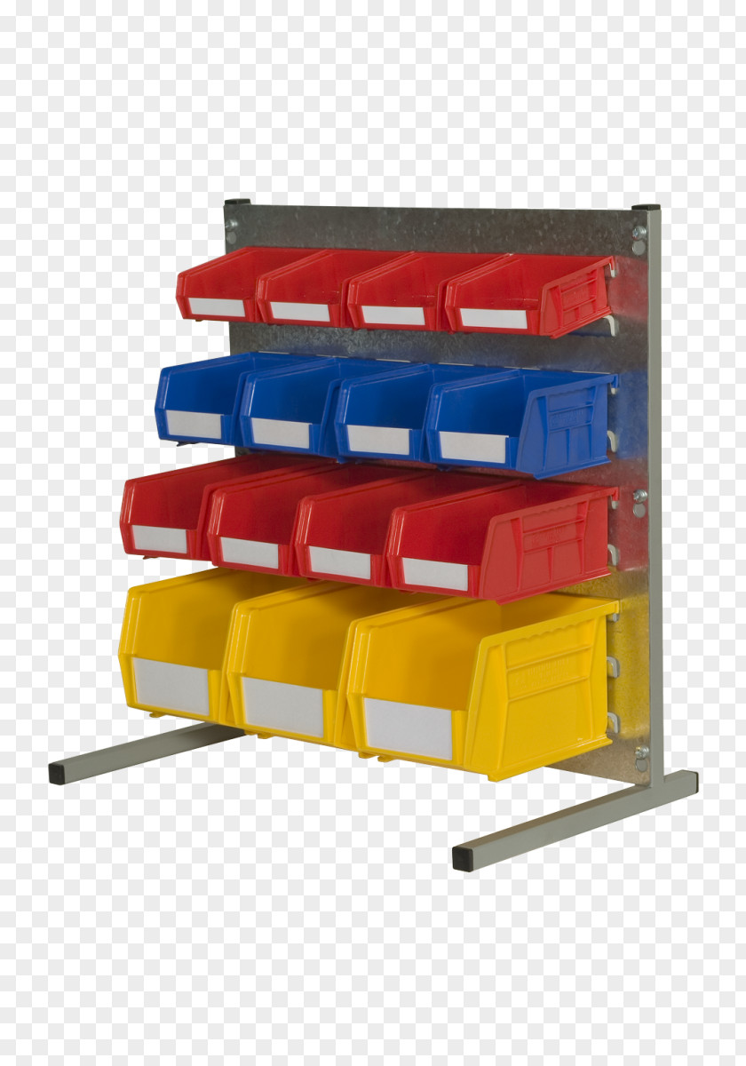 Combination Of Red And Blue Warehouse Plastic Shelf Rubbish Bins & Waste Paper Baskets PNG