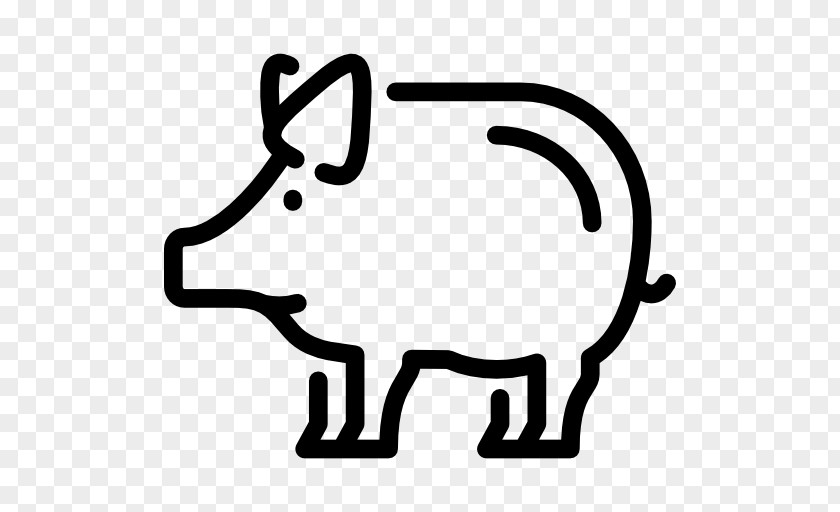 Pig Icon Farm Agriculture Industry Clip Art PNG
