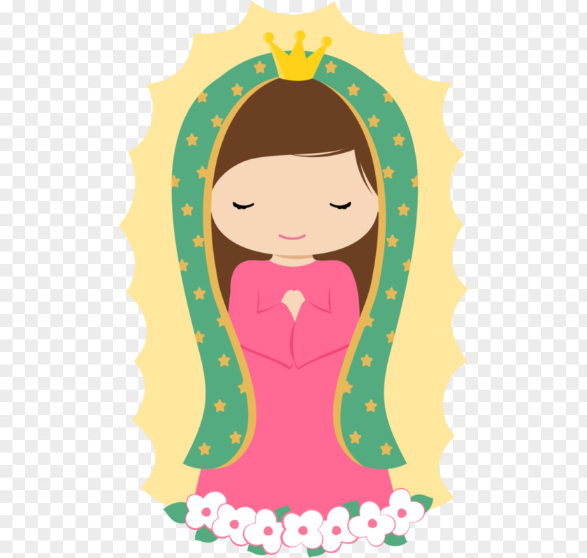 Please Vector Our Lady Of Guadalupe First Communion Child Clip Art PNG