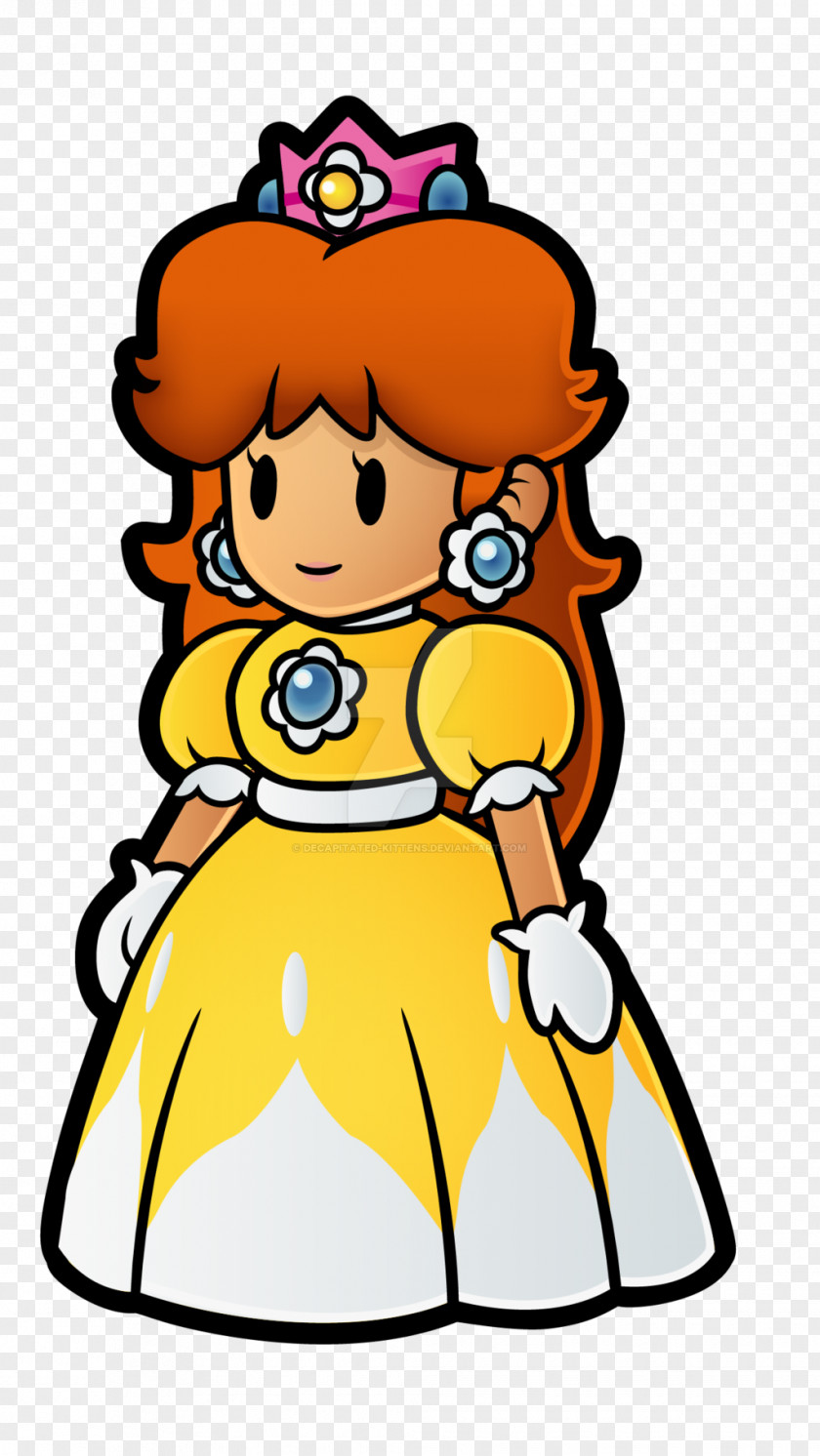 Princess Ankang Daisy Paper Mario: Color Splash Peach PNG