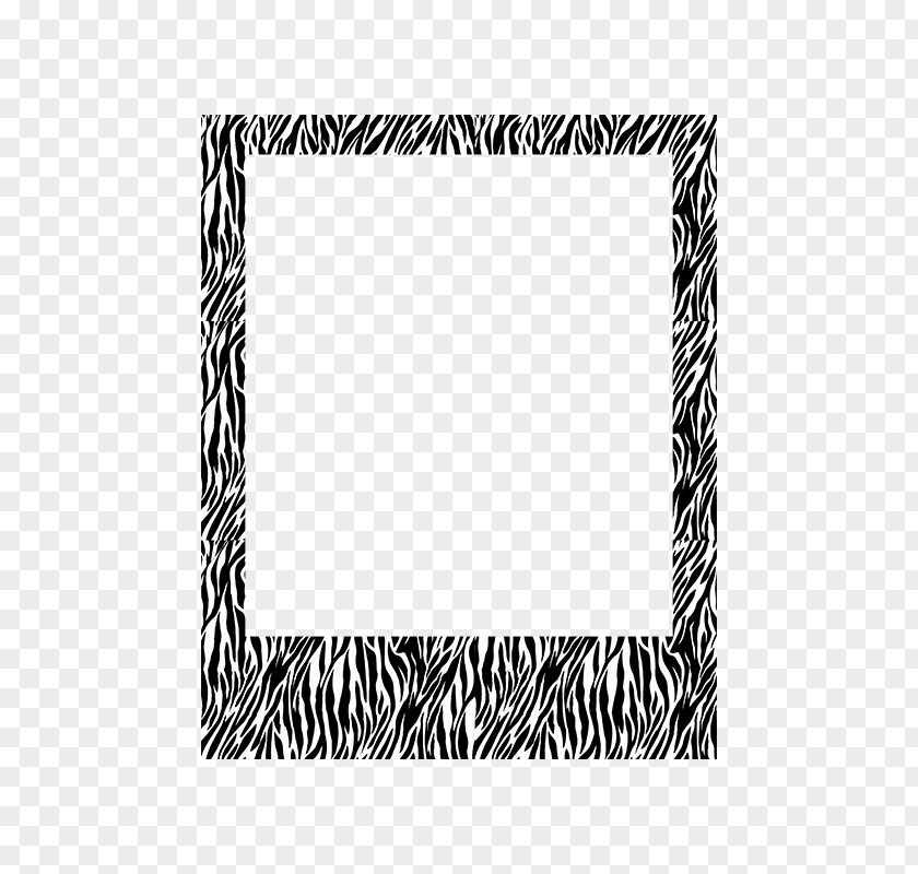 Zebras Frame Pattern Picture Frames Line Angle Font PNG