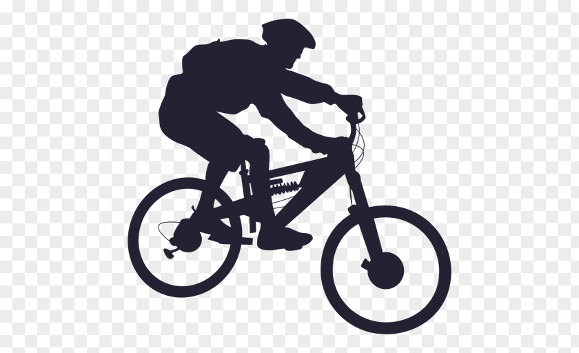 Bmx Mountain Bike Bicycle Cycling Silhouette PNG