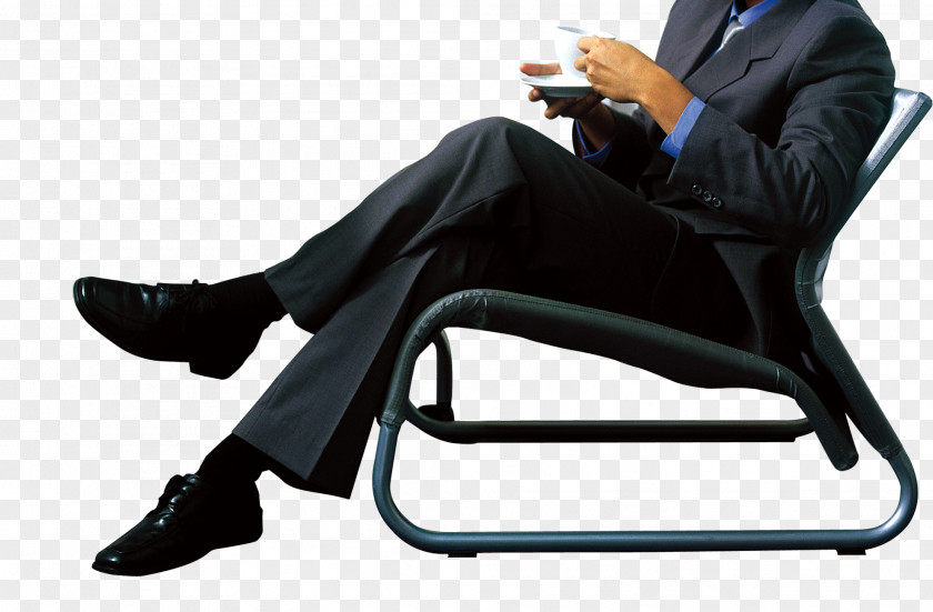 Business People Chair Sitting PNG
