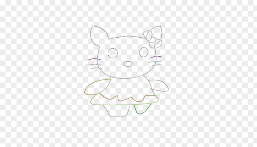 Hello Kitty Frame Whiskers Cat Clip Art Dog Line PNG