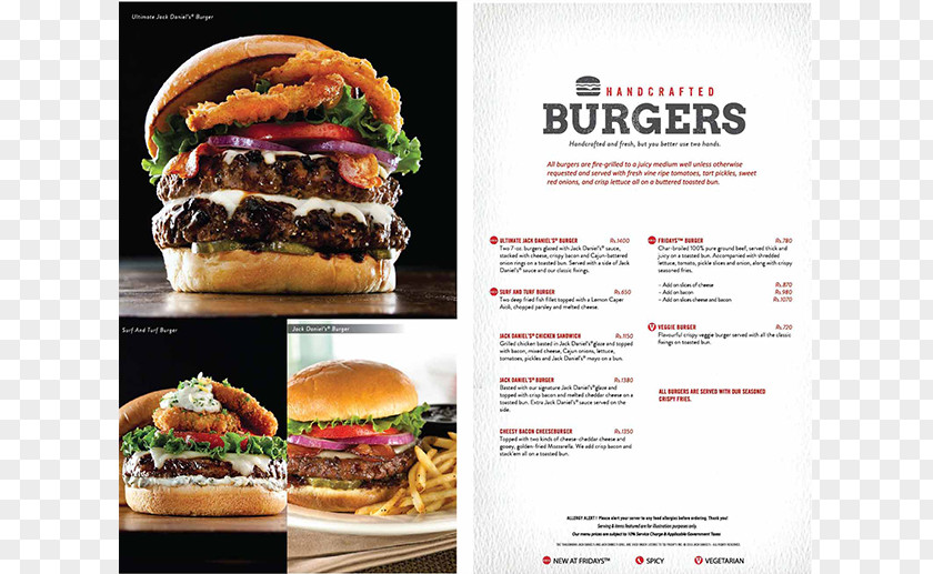 Junk Food Whopper Buffalo Burger Cheeseburger Veggie TGI Friday's PNG
