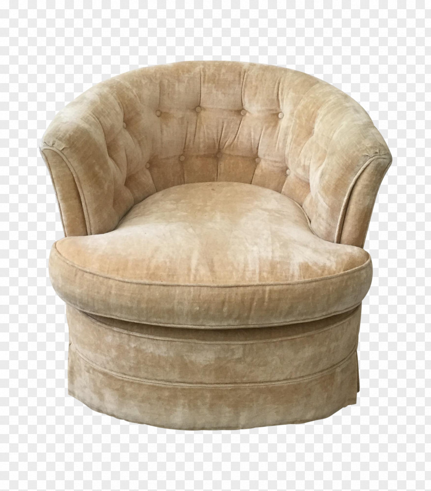 Lounge Chair Club Swivel Couch PNG
