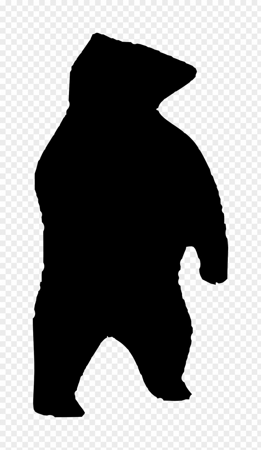 Silhouettes Polar Bear American Black Silhouette Clip Art PNG