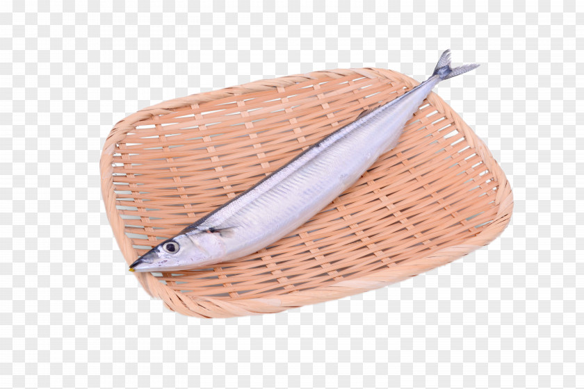 Bamboo Sieve In The Saury Pacific Fish PNG