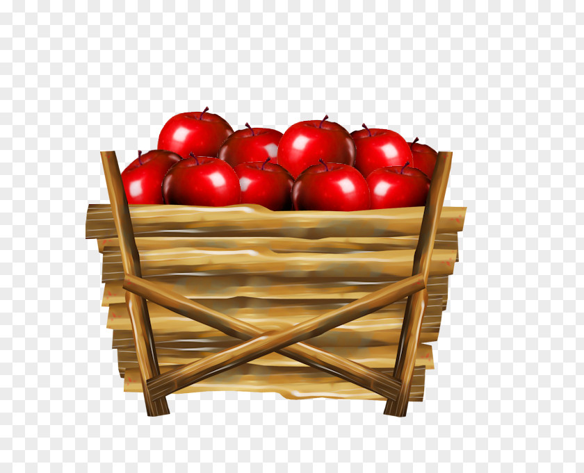 Basket Of Apples Apple Clip Art PNG