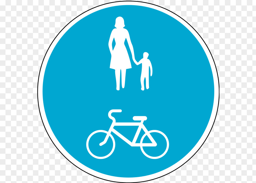 Bicycle Traffic Sign Road Pedestrian PNG