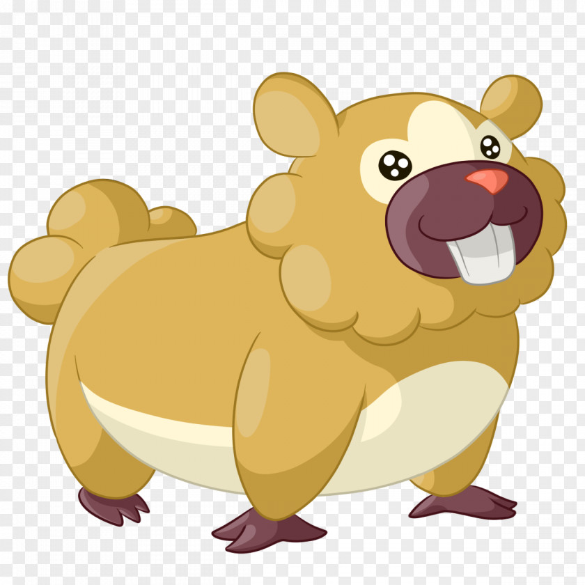 Bidoof Pokemon 399 Cat Cartoon Rodent Clip Art PNG