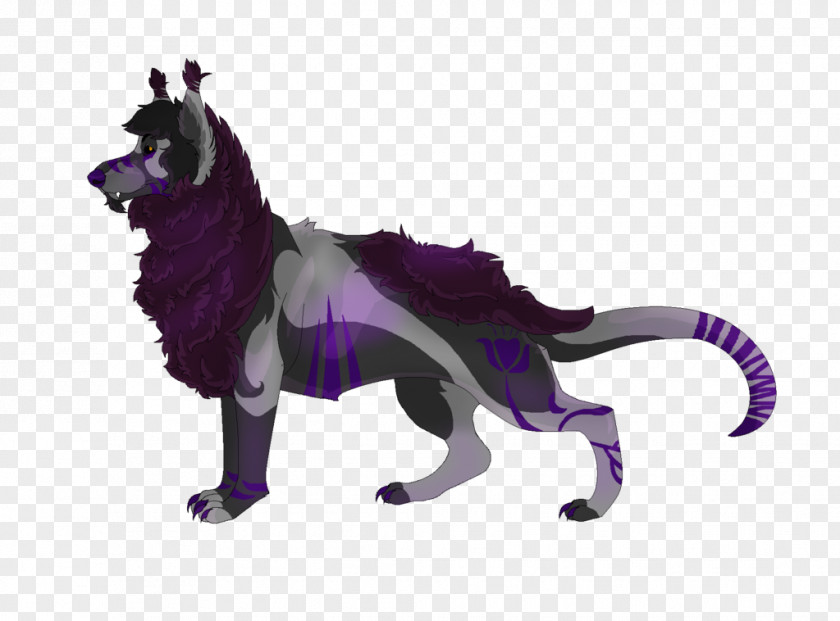 Dog Canidae Purple Pet Animal PNG