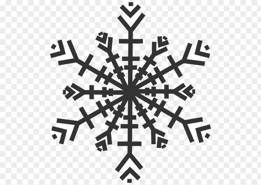 Grey Snowflake Cliparts Clip Art PNG