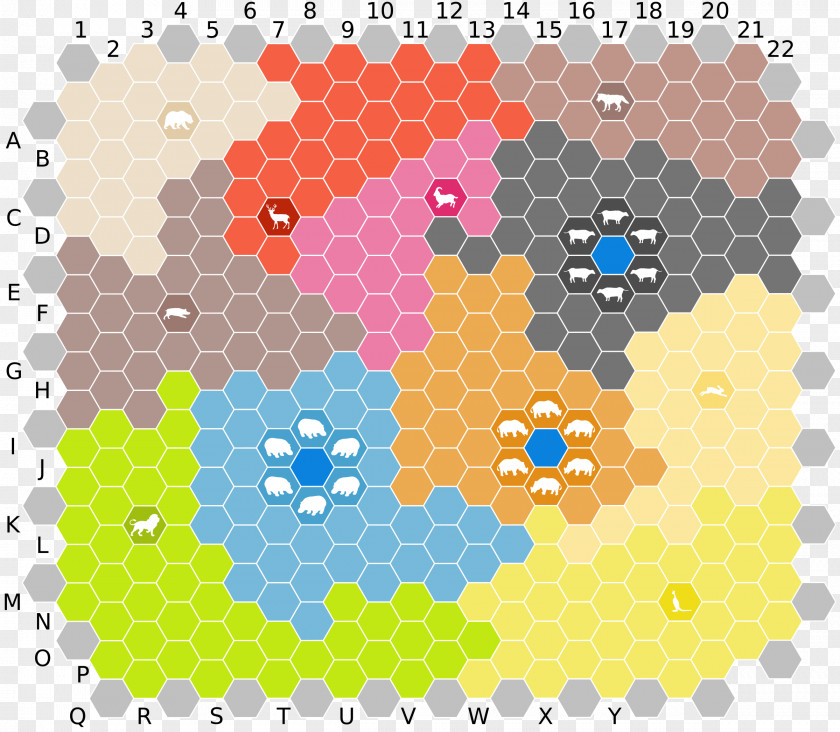 Hexagon Circle Area Point Square PNG