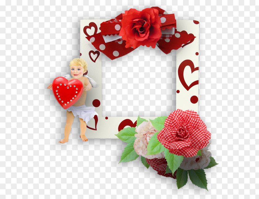 Saint Valentines Day Valentine's Love Garden Roses Heart PNG
