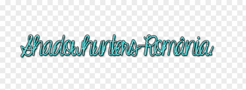 Shadow Hunters Logo Brand Line Teal Font PNG