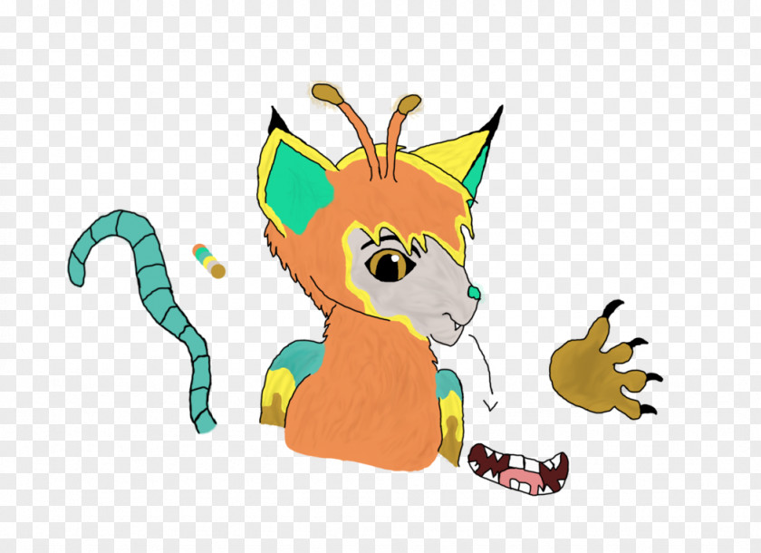 Cat Tail Legendary Creature Clip Art PNG