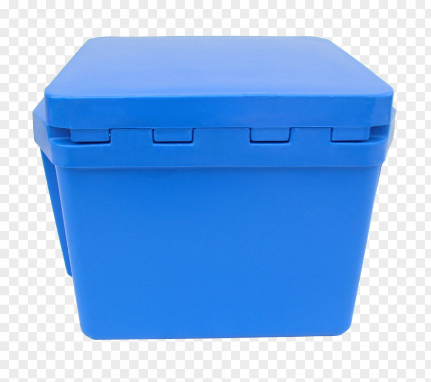 Design Plastic Cobalt Blue Lid Cooler PNG