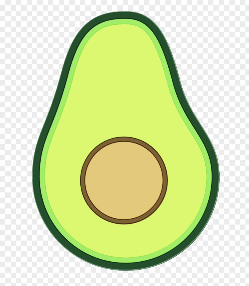 Green Avocado PNG