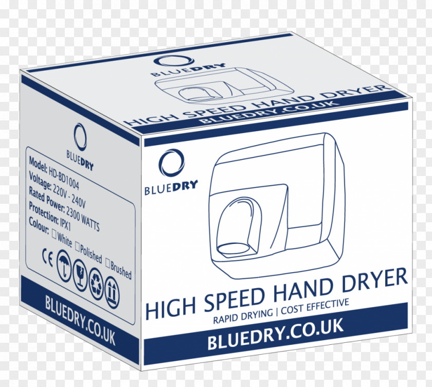 Hand Dryer Paper Technology Carton Line Font PNG