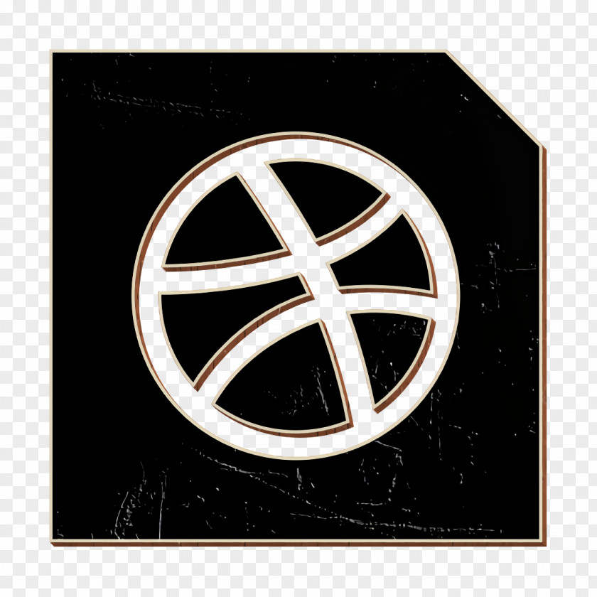 Metal Peace Symbols Social Media Icon PNG