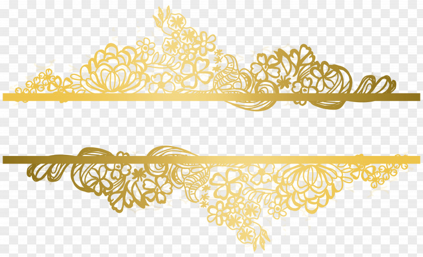 Chinese Gold Lace Motif Adobe Illustrator Download Pattern PNG