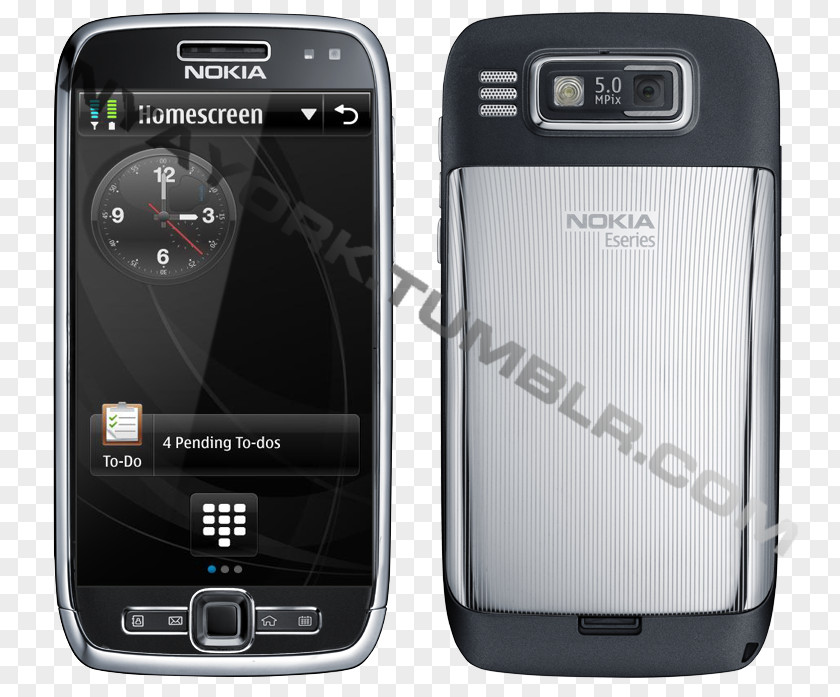 Smartphone Nokia E72 Eseries E52/E55 E75 6760 Slide PNG