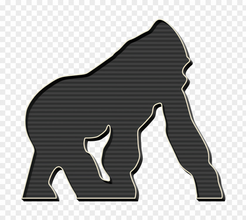 Wildlife Elephant Endangered Icon Gorilla PNG