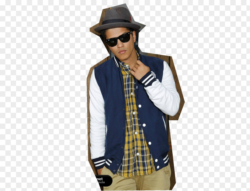 Bruno Mars Tartan Outerwear Cobalt Blue Jacket Sleeve PNG
