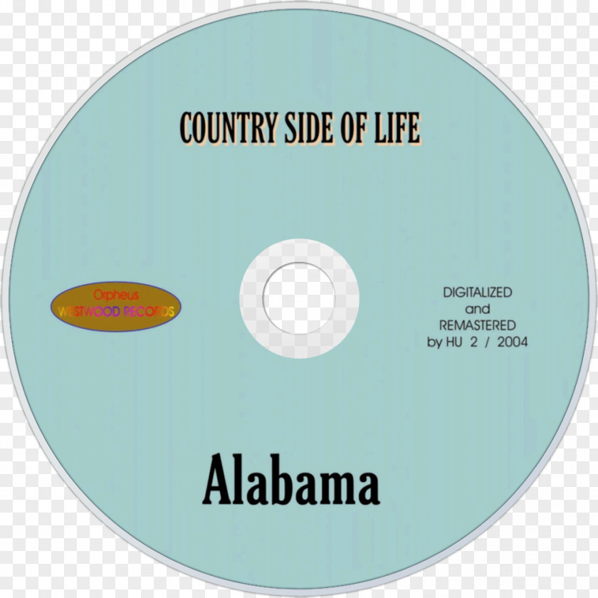 Country Side Compact Disc Alabama Greatest Hits Of Life Album PNG
