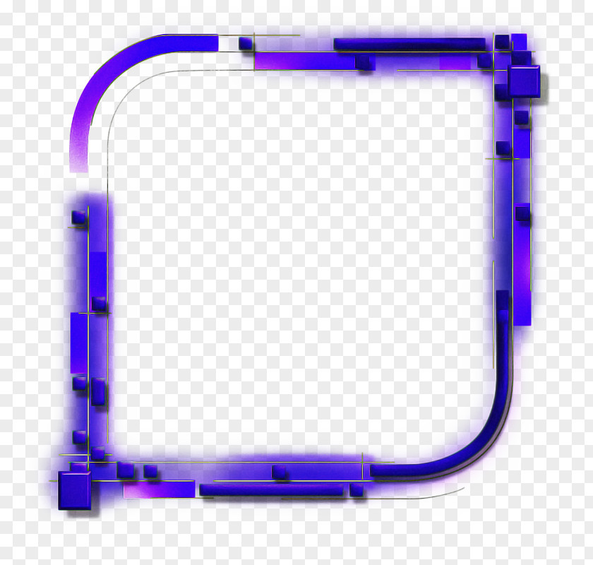 Electric Blue Purple Font Design Line Meter PNG