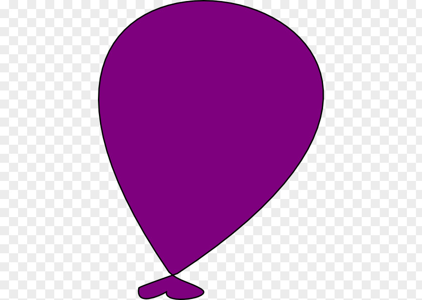 Helium Border Vector Graphics Clip Art Purple Heart Image PNG