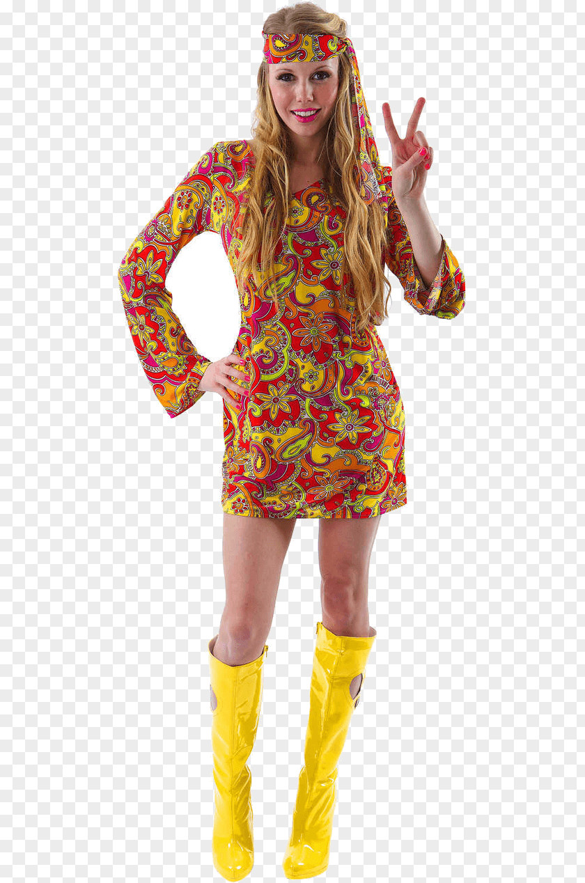 Hippies 1960s Costume Party Hippie Flower Power PNG