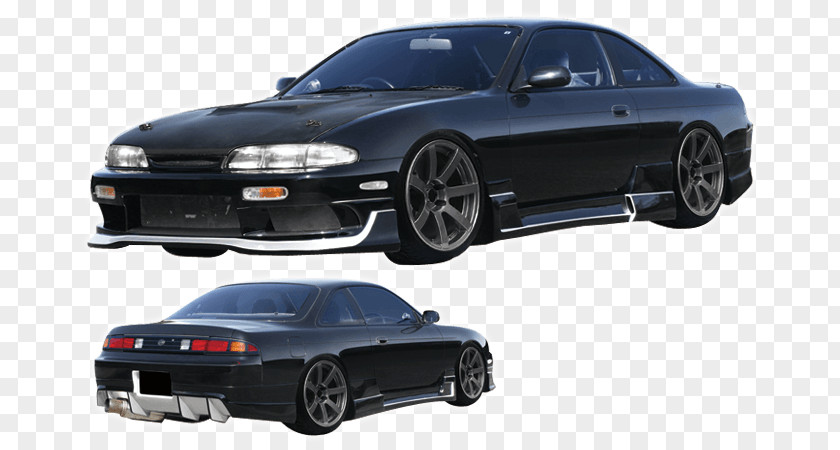 Nissan Silvia Car 180SX Bumper PNG