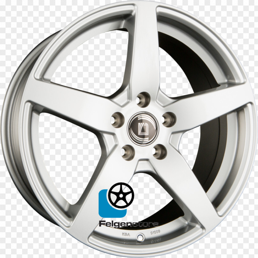Car Alloy Wheel Autofelge Silver Rial PNG