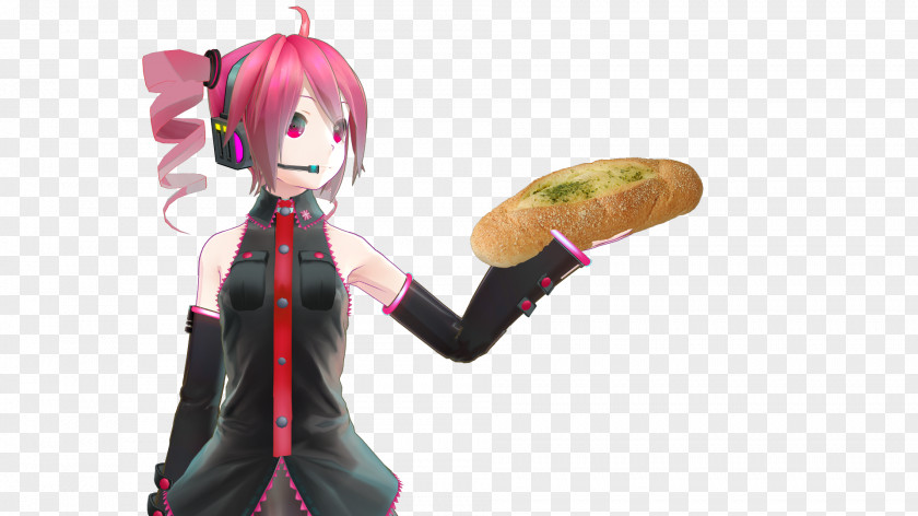 Hungry Ghost Bread DeviantArt Garlic Baking MikuMikuDance PNG