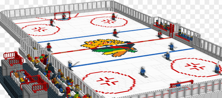 United Center Chicago Blackhawks LEGO Ice Hockey Sports Venue PNG