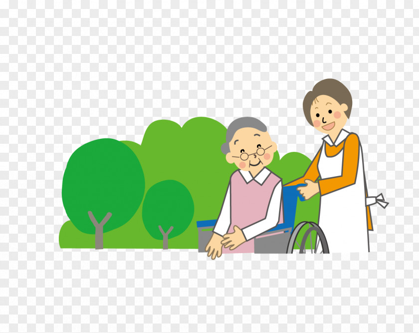Wheelchairs For The Elderly Caregiver Old Age Long-term Care Insurance Personal Assistant PNG